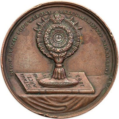 Medal Warszawa 1845 Majnert, Maria Hausner st. 3+