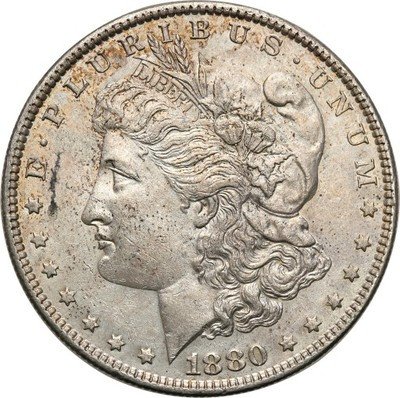 USA 1 dolar 1880 O Nowy orlean st. 3+
