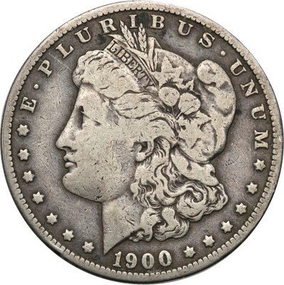 USA 1 dolar 1900 Morgan Nowy Orlean st. 3+