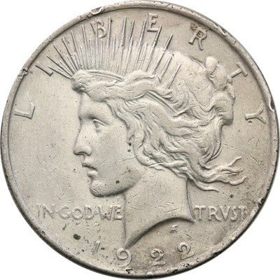 USA 1 dolar 1922  st. 3