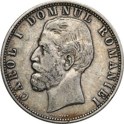 Rumunia 5 Lei 1880 Kullrich st. 3+