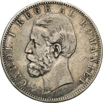 Rumunia 5 Lei 1882 st. 3-