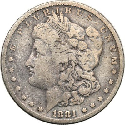 USA 1 dolar 1881 Morgan San Francisco st. 3-
