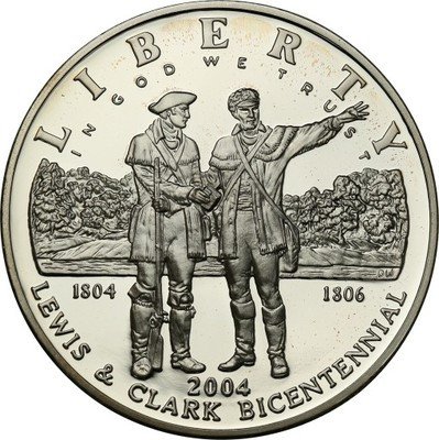 USA 1 dolar 2004 P Lewis Clark st. L