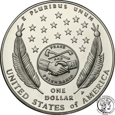 USA 1 dolar 2004 P Lewis Clark st. L