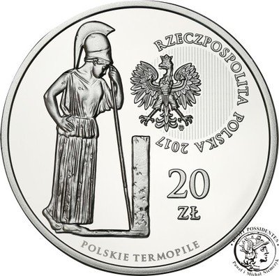 20 złotych 2017 Polskie Termopile - Zadwórze st. L