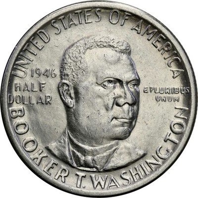 USA 1/2 dolara 1946 Booker Washington st.1