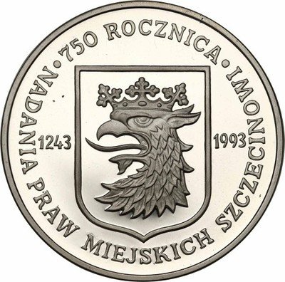 200 000 złotych 1993 Szczecin st.L-