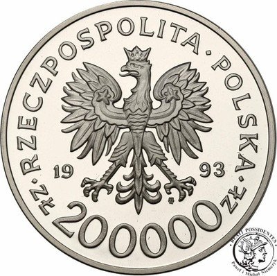 200 000 złotych 1993 Szczecin st.L-