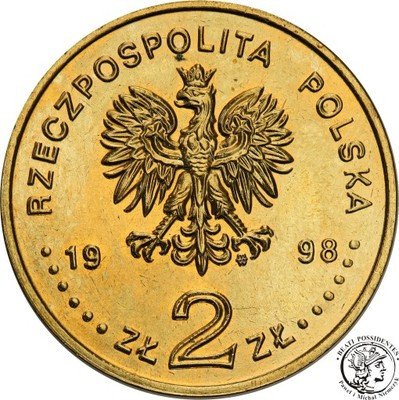2 złote 1998 Olimpiada Nagano st.1