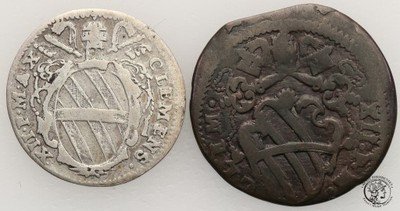 Watykan Klemens XII 1730-40 lot 2 szt st. 3