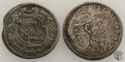 Watykan Benedykt XIV 1740-58 lot 2 szt st. 3