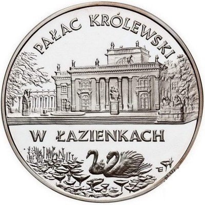 III RP 20 złotych 1995 Łazienki - pałac st.L