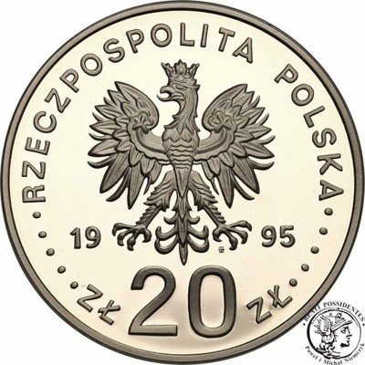 III RP 20 złotych 1995 ECU Kopernik st.L-