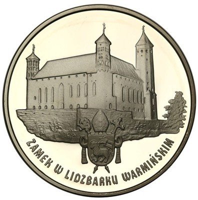 III RP 20 złotych 1996 Lidzbark - zamek st.L/L-