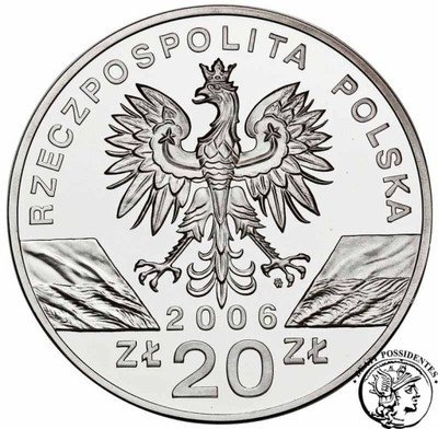 III RP 20 złotych 2006 świstak st.L