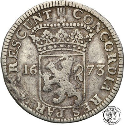 Niderlandy Holland Silberdukat 1673 st.3