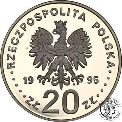 20 złotych 1995 Katyń st.L