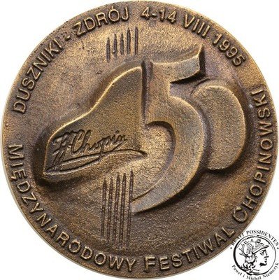 Medal 1995 Fryderyk Chopin - Duszniki Zdrój