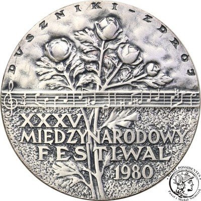 Medal 1980 Fryderyk Chopin - Duszniki Zdrój