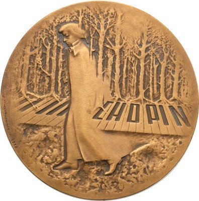 Medal 1978 Fryderyk Chopin - Duszniki Zdrój