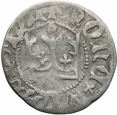 Władysław Jagiełło 1386-1434 półgrosz Kraków st.3