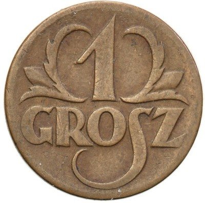 Polska II RP 1 grosz 1923 st.3+