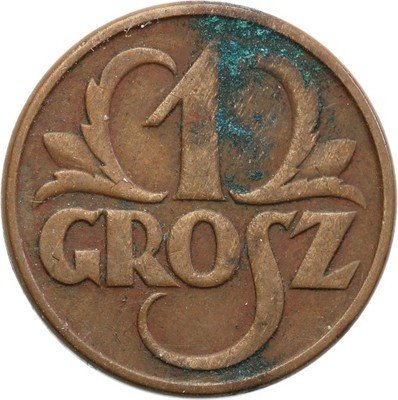 Polska II RP 1 grosz 1928 st.3+