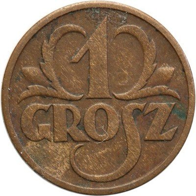 Polska II RP 1 grosz 1934 st.3+