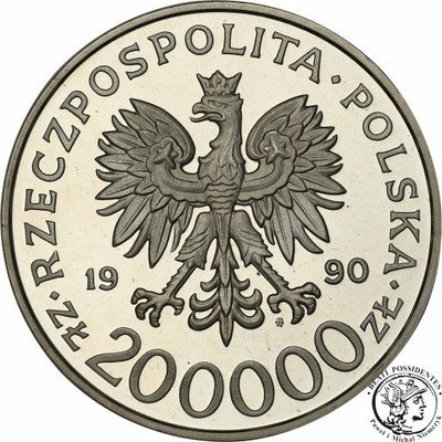 200 000 złotych 1990 Bór Komorowski st.L-