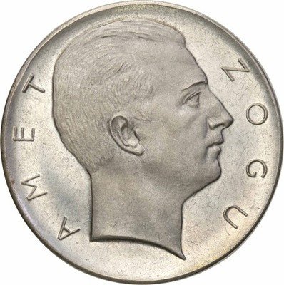 Albania Restrike 5 Franga 1927 st.1-