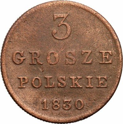 3 grosze 1830 Mikołaj I st.3