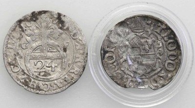 Niemcy grosz XVII w. lot 2 szt. st.3-/5