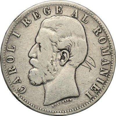 Rumunia 5 Lei 1882 st. 3-