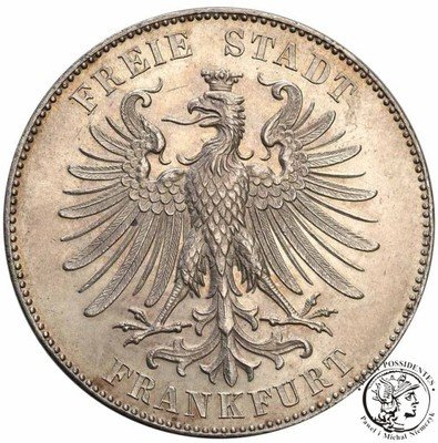 Niemcy Frankfurt Talar 1859 Schiller st.1-