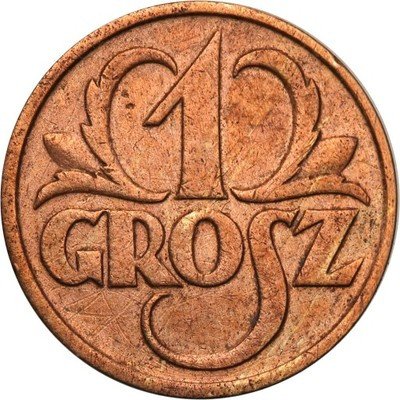 II RP 1 grosz 1931 st.3+