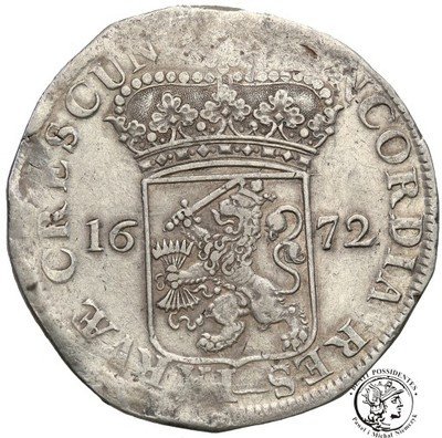 Niderlandy Holland Silberdukat 1672 st.3-