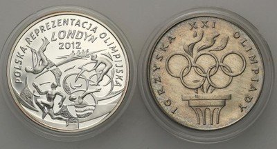 10 złotych 2012 Oly Londyn + 200 zł Olimpiada st.L