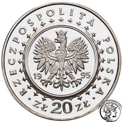 20 złotych 1995 Łazienki - pałac st.L
