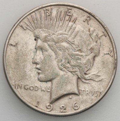 USA 1 dolar 1926 S San Francisco st. 3/3+