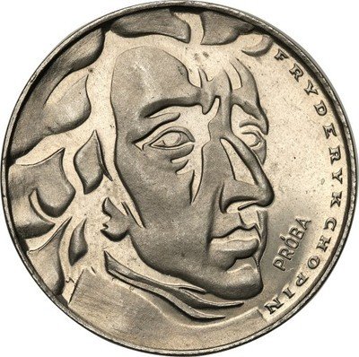 PRÓBA Nikiel 50 złotych 1972 Chopin st.L