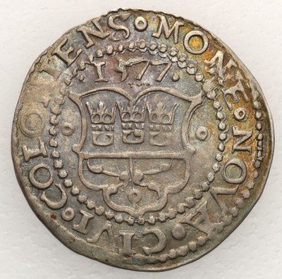 Niemcy Kolonia/Koeln miasto 3 Szylingi 1577 st.3+