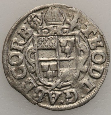 Niemcy Corvey - biskupstwo grosz 1614 st.2