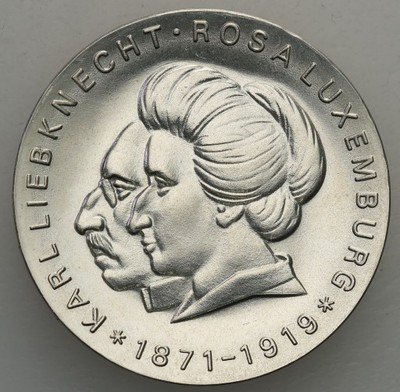 Niemcy DDR 20 Marek 1971 Róża Luxemburg st.2