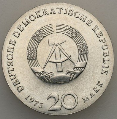 Niemcy DDR 20 Marek 1975 J.S. Bach st.1