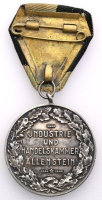 Niemcy Prusy Ws. Olsztyn Allenstein medal nagrodow