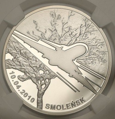20 złotych 2011 Smoleńsk NGC PF69 ULTRA CAMEO