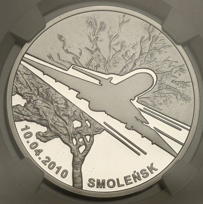 20 złotych 2011 Smoleńsk NGC PF69 Ultra Cameo