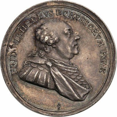 Niemcy Medal 1793 (II rozbiór Polski) srebro st.2