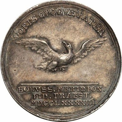 Niemcy Medal 1793 (II rozbiór Polski) srebro st.2